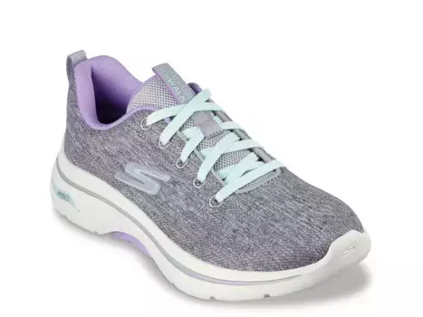 Кроссовки GO WALK Arch Fit 2.0 Vivid Sunset Sneaker Skechers, серый/фиолетовый