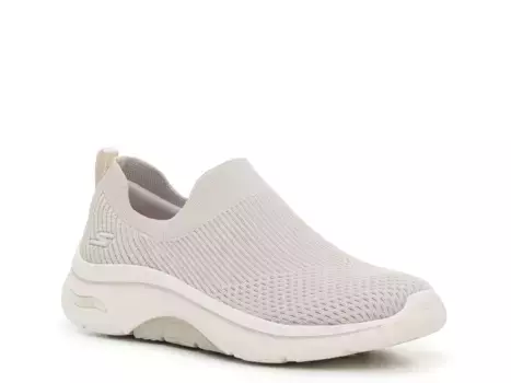 Кроссовки Go Walk Arch Fit 2.0 Paityn Slip-On Sneaker Skechers, серо-коричневый
