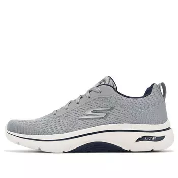 Кроссовки go walk arch fit 2.0 'grey white' Skechers, серый