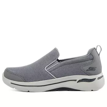 Кроссовки go walk arch fit conference 'charcoal' Skechers, черный