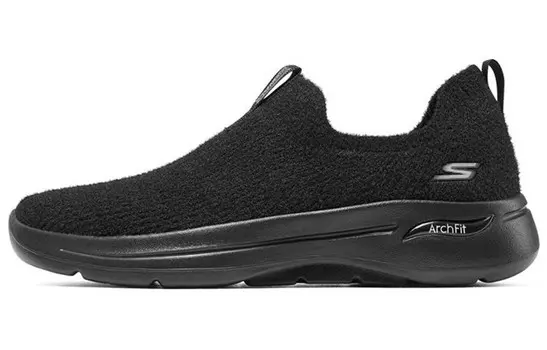 Кроссовки Go Walk Arch Fit Lifestyle женские, среднего размера, черные Skechers