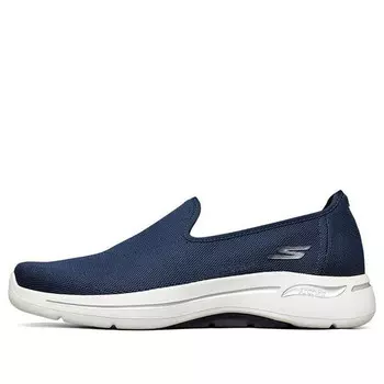Кроссовки go walk arch fit 'navy blue' Skechers, синий