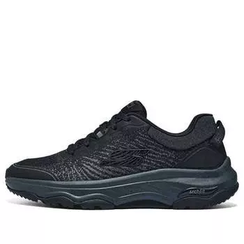 Кроссовки go walk arch fit outdoor wild 'black navy' Skechers, черный