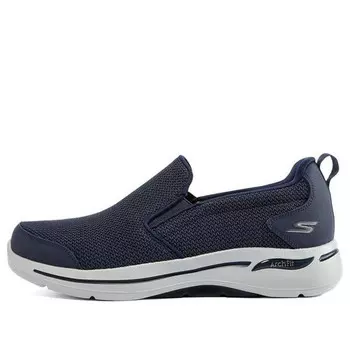 Кроссовки go walk arch fit shoes 'navy' Skechers, синий