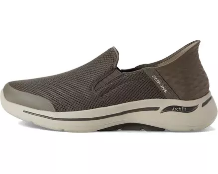 Кроссовки Go Walk Arch Fit Slip-Ins - Hands Free SKECHERS Performance, коричневый