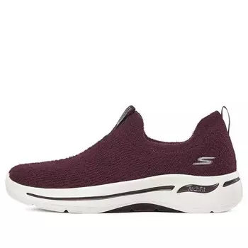 Кроссовки go walk arch fit 'wine red white' Skechers, красный