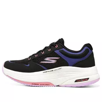 Кроссовки go walk distance walker 'black lavender' Skechers, черный