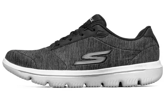 Кроссовки Go Walk Evolution Ultra Lifestyle женские с низким верхом, черные/белые Skechers