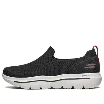 Кроссовки go walk evolution ultra low top black/red Skechers, черный