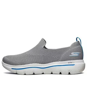 Кроссовки go walk evolution ultra low-top gray Skechers, серый