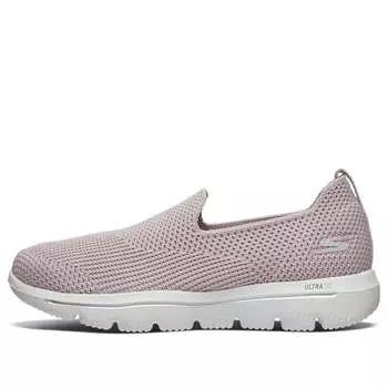Кроссовки go walk evolution ultra slip on 'taupe pink' Skechers, розовый