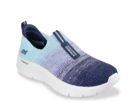Кроссовки GO WALK Flex Cali Sunset Slip-On Skechers, цвет blueombre
