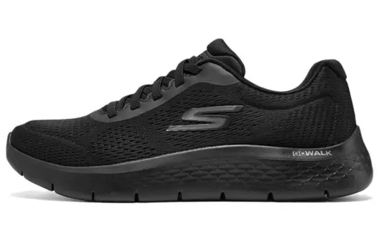 Кроссовки Go Walk Flex Lifestyle для мужчин с низким верхом черного/белого цвета Skechers