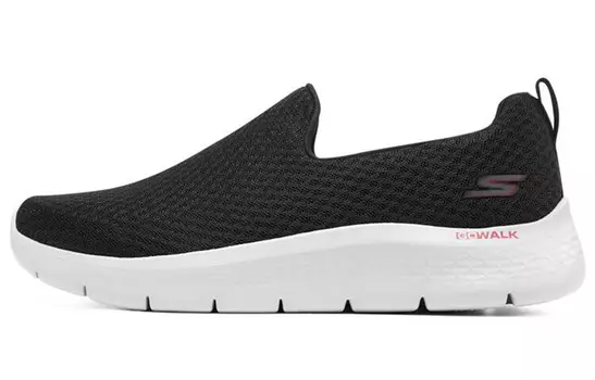 Кроссовки Go Walk Flex Lifestyle для мужчин с низким верхом, черные/красные Skechers
