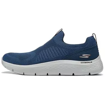 Кроссовки Go Walk Flex Lifestyle для мужчин с низким верхом, синий/белый Skechers