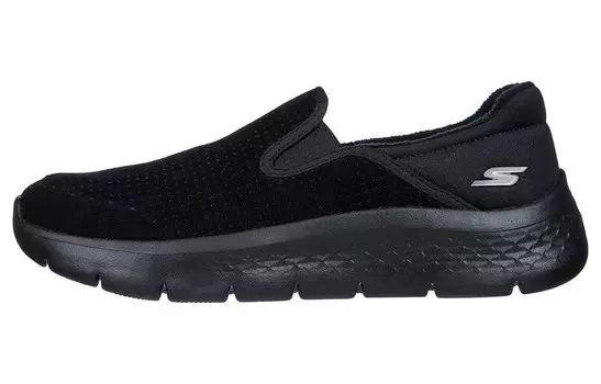 Кроссовки Go Walk Flex Lifestyle женские с низким верхом, черные Skechers
