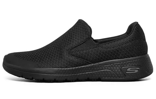 Кроссовки Go Walk Flex Lifestyle женские с низким верхом, черные Skechers