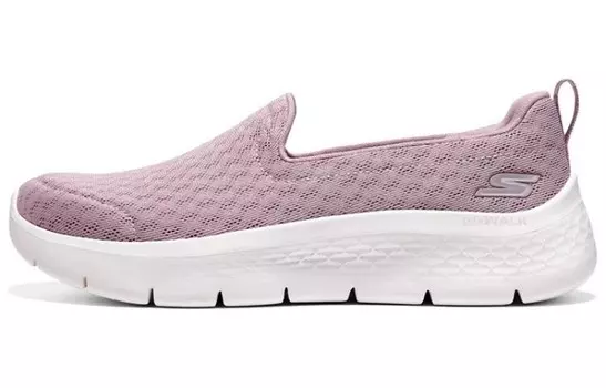 Кроссовки Go Walk Flex Lifestyle женские с низким верхом розового цвета Skechers