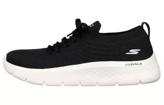 Кроссовки Go Walk Flex Lifestyle женские с низким верхом, черные Skechers