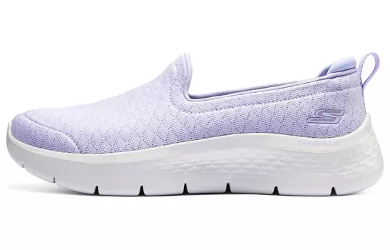 Кроссовки Go Walk Flex Lifestyle женские с низким верхом фиолетового цвета Skechers
