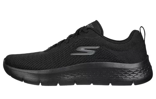 Кроссовки Go Walk Flex Lifestyle женские с низким верхом, черные Skechers