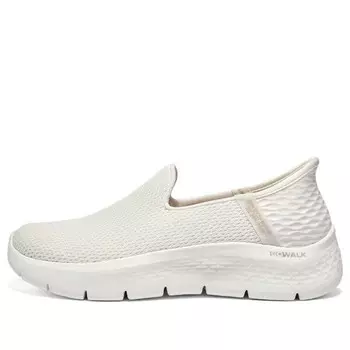 Кроссовки go walk flex 'relish - off white' Skechers, белый