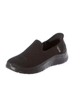 Кроссовки GO WALK Flex Relish, слип-ин, женские SKECHERS, цвет Bbk Black Textile