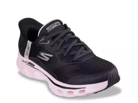 Кроссовки Go Walk Glide Step 2.0 Belah Sneaker Skechers, черный/розовый