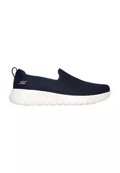 Кроссовки Go Walk Joy - Aurora, моющиеся, с язычком, женские SKECHERS, цвет Nvw Navy Textile