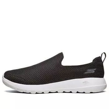 Кроссовки go walk max low-top black/white Skechers, черный