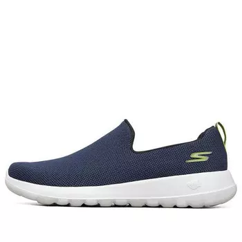 Кроссовки go walk max 'navy lime' Skechers, синий