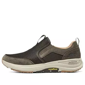 Кроссовки go walk outdoor 'brown' Skechers, коричневый