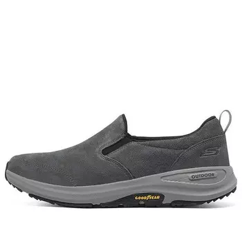 Кроссовки go walk outdoors 'charcoal' Skechers, черный