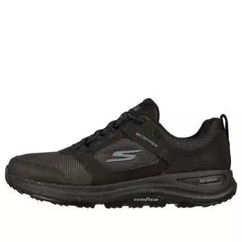 Кроссовки go walk outdoors 'river path - pure black' Skechers, черный