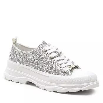 Кроссовки GOE, серебро