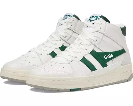 Кроссовки Gola Allcourt High, цвет White/Green