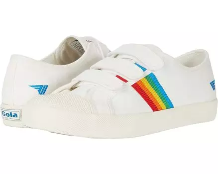 Кроссовки Gola Coaster Rainbow Velcro, цвет Off-White/Multi