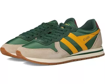 Кроссовки Gola Daytona Chute, цвет Evergreen/Bone/Sun