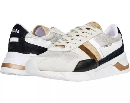 Кроссовки Gola Eclipse Mode, цвет Silver/Gold/Multi