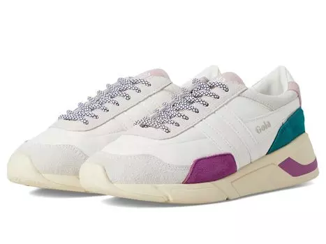 Кроссовки Gola Eclipse Trident, цвет White/Foxglove/Chalk Pink