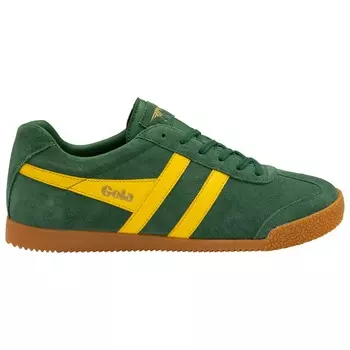 Кроссовки Gola Gola Harrier Suede, цвет Evergreen/Sun