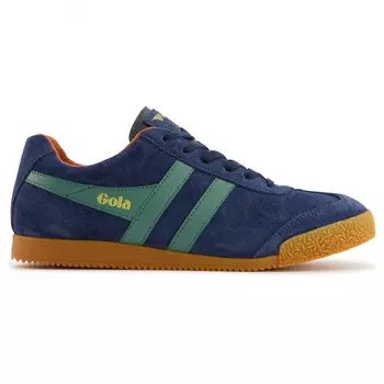 Кроссовки Gola Gola Harrier Suede, цвет Navy/Sage/Moody Orange