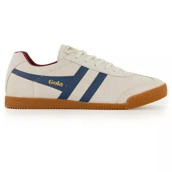 Кроссовки Gola Gola Harrier Suede, цвет Off White/Vintage Blue/Deep Red