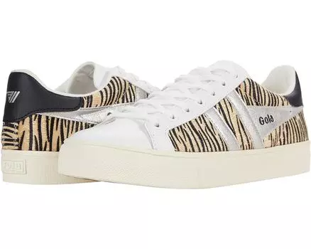 Кроссовки Gola Orchid II Africa, цвет White/Zebra/Silver