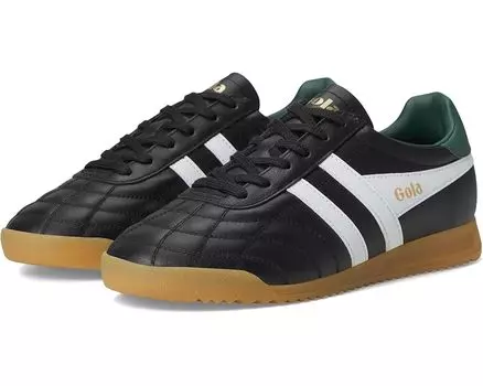 Кроссовки Gola Stadium, цвет Black/White/Evergreen