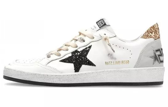 Кроссовки Golden Goose Ball Star, белый / черный