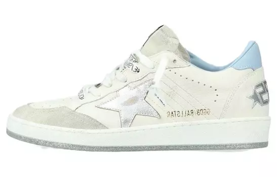Кроссовки Golden Goose Ball Star Leather Sneakers, бежевый
