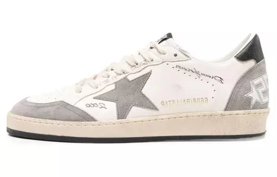 Кроссовки Golden Goose Ball-Star Low Dream Forever White Grey, белый/серый