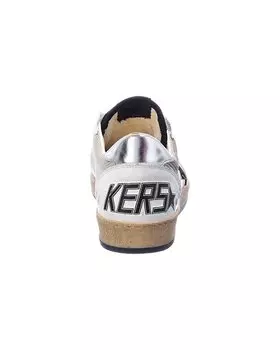 Кроссовки Golden Goose Ballstar из сетки и кожи, белый