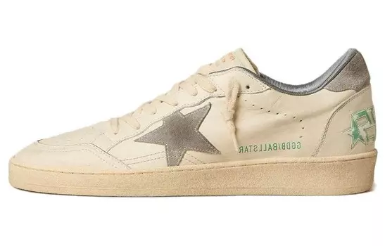 Кроссовки Golden Goose Ballstar Star, серый / белый
